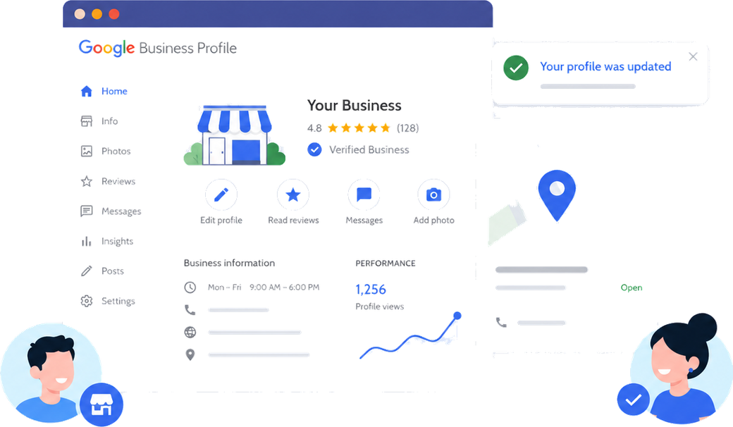 Google Business Profile Management - TrustAnalytica.com
